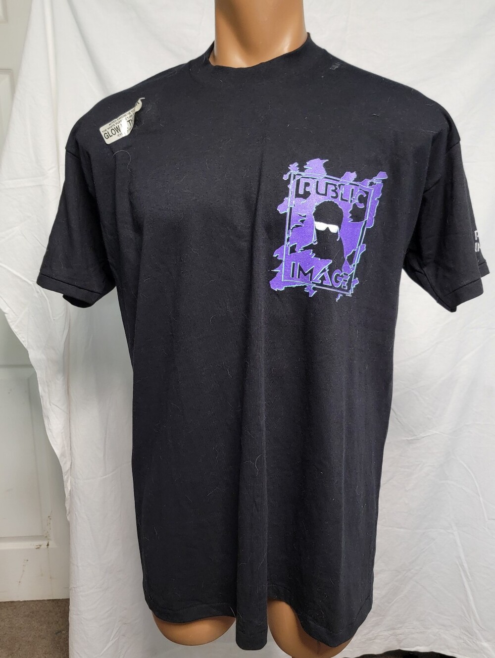 Vintage Public Image Glow-in-the-dark T-shirt XL